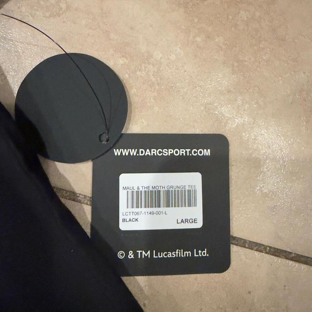 Darc Sport x Star Wars Grunge Fit Tee – Size Large – NWT - Picture 4 of 4